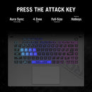 ASUS G614JV-AS73 ROG Strix G16 (2023) Gaming Laptop, 16:10 FHD 165Hz, GeForce RTX 4060, Intel Core i7-13650HX, 16GB DDR5, 512GB PCIe SSD, Wi-Fi 6E, Windows 11, G614JV-AS73, Eclipse Gray