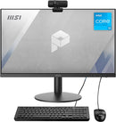 MSI PRO AP241 AIO Desktop, 23.8" FHD IPS-Grade LED, Intel Core i3-10105, 8GB Memory, 500GB SSD, WiFi 6, BT 5.1, Black, Windows 11 Home (11M-658US)