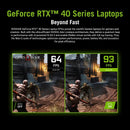 ASUS G614JV-AS73 ROG Strix G16 (2023) Gaming Laptop, 16:10 FHD 165Hz, GeForce RTX 4060, Intel Core i7-13650HX, 16GB DDR5, 512GB PCIe SSD, Wi-Fi 6E, Windows 11, G614JV-AS73, Eclipse Gray