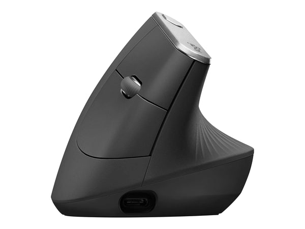 Logitech MX Vertical - vertical mouse - USB, Bluetooth, 2.4 GHz