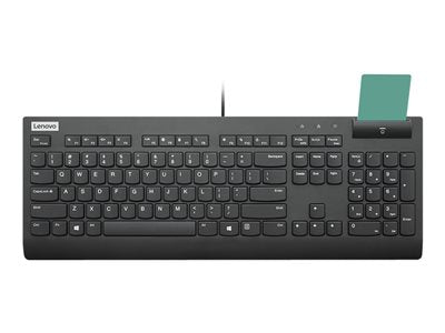 Lenovo Smartcard Wired Keyboard II - US - Black