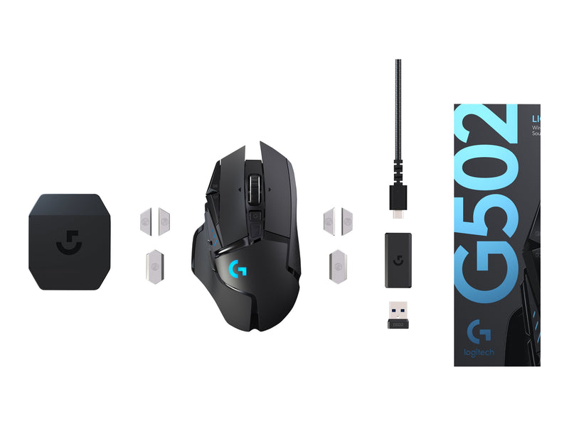Logitech Wireless Gaming Mouse G502 Lightspeed - mouse - LIGHTSPEED
