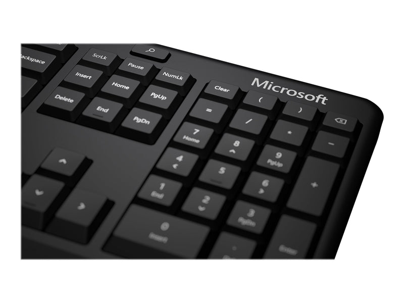 Microsoft Ergonomic Keyboard - for Business - QWERTY - English - black