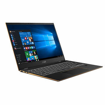 MSI Summit 13.4" Touchscreen Intel Evo Platform Laptop - 11th Gen Intel Core i7-1195G7 - 1920 x 1200 FHD+ Display, Black